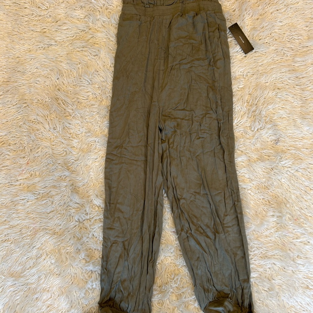 Lulu's Chic Sage Jumpsuit - Picture 5 of 9